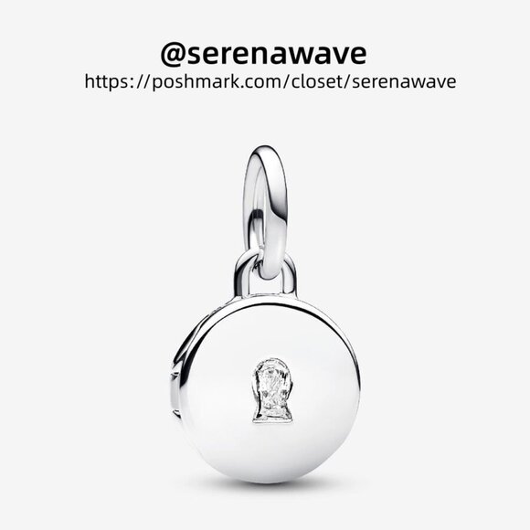 Pandora Openable & Engravable Love Locket Dangle Charm - Picture 1 of 2